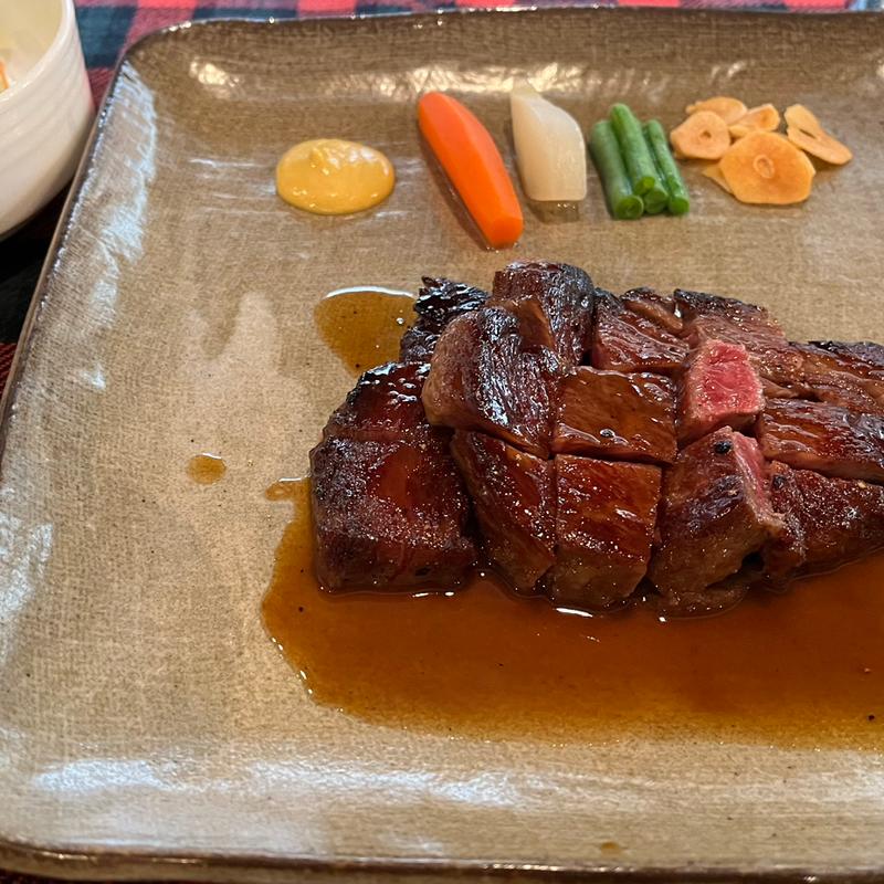 和風ステーキランチ(くいしんぼー 山中)