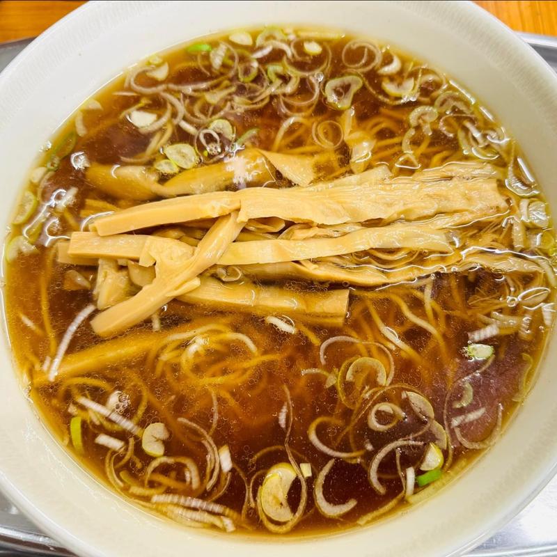 かけラーメン 中 メンマ(川越大勝軒)