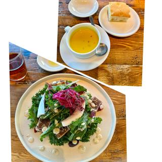 サラダ＆スープランチ(Q CAFE by RoyalGardenCafe)