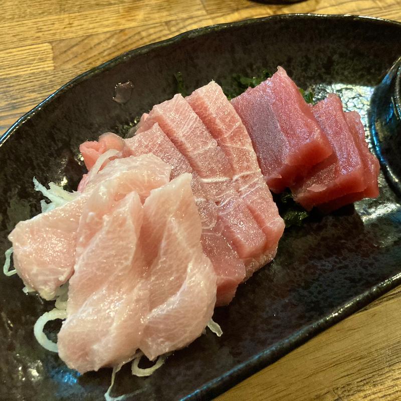 まぐろ三品盛(わか)