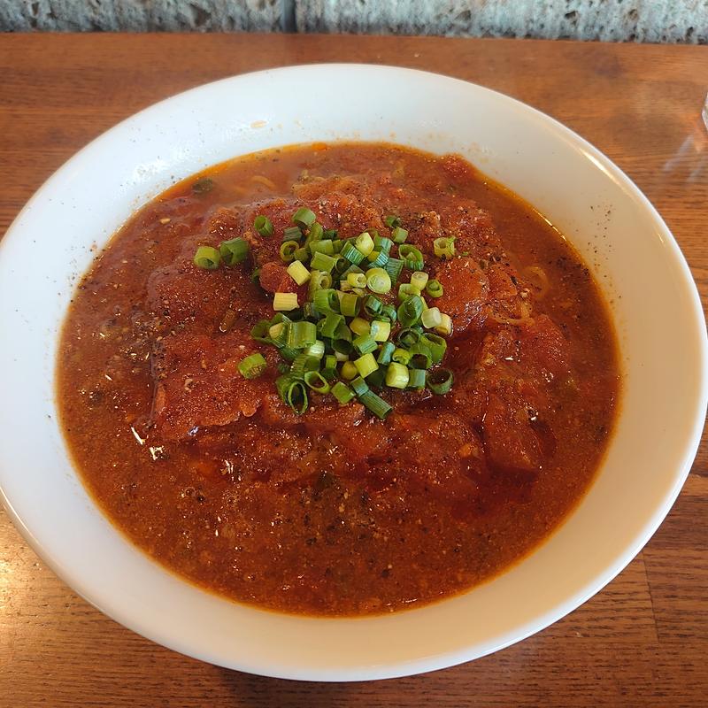 特製とまとラーメン＋大盛り(べんべら庵)