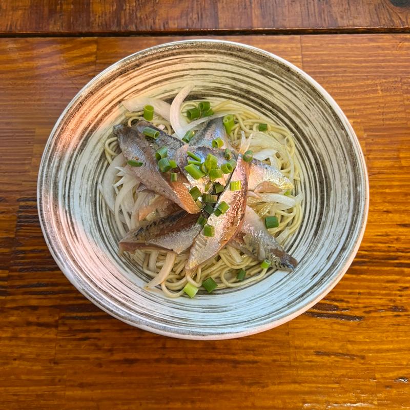 イワシそば(中華そば　よしかわ )