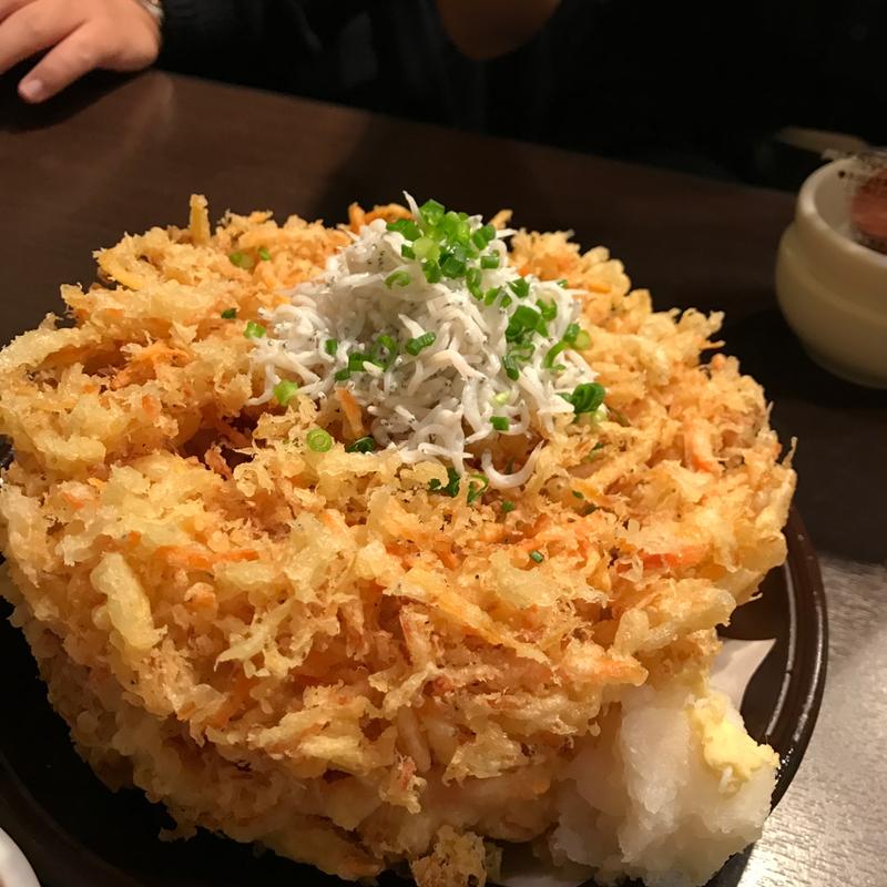 かき揚げ(しらす問屋とびっちょ 江の島弁財天仲見世通り店)