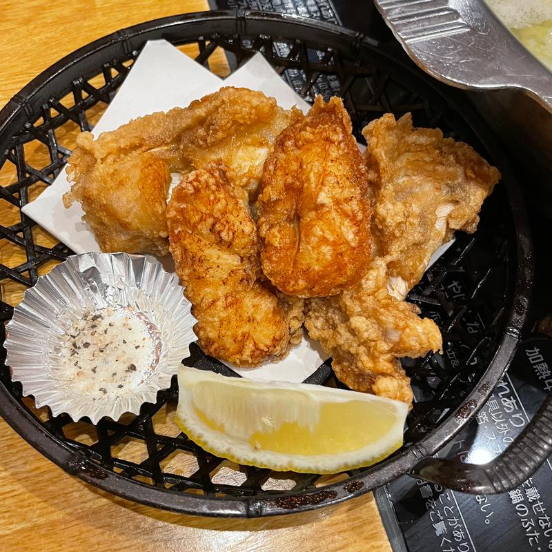 ふぐ唐揚げ(あじ平 今里)