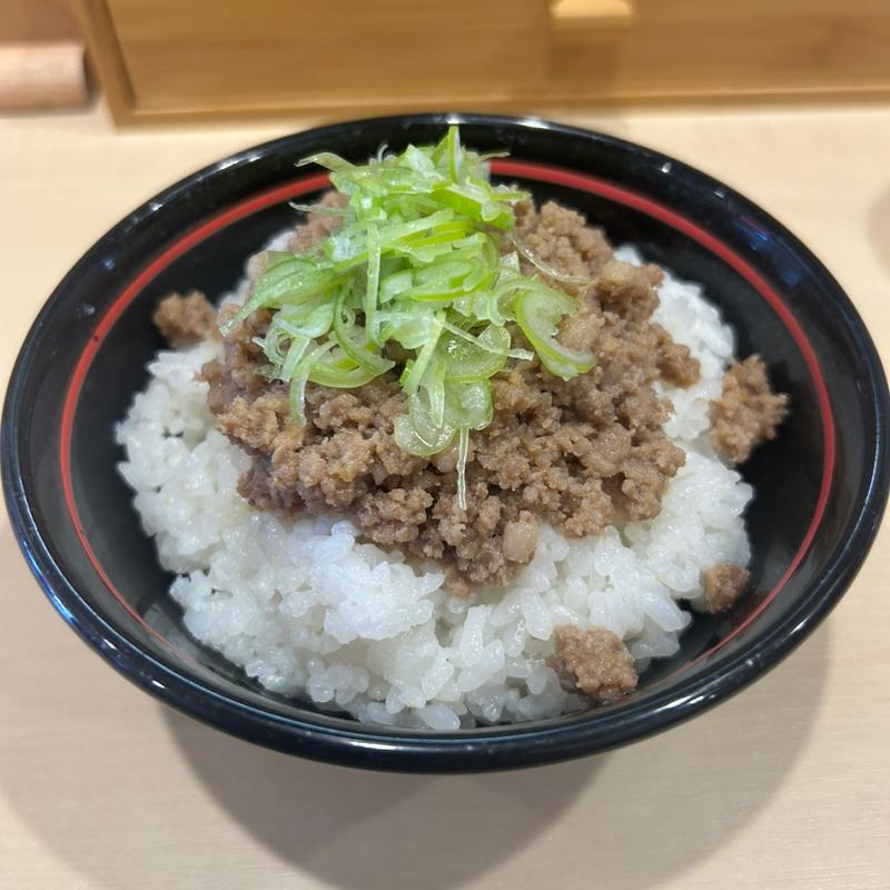 黒豚そぼろご飯(麺屋　えぐち)
