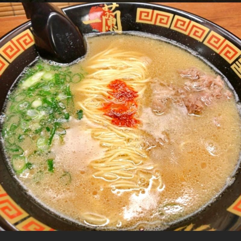 ラーメン(一蘭 博多店)