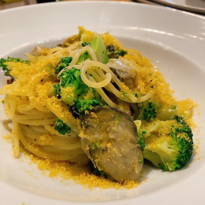 牡蠣ブロッコリーカラスミスパゲティ(イルグラード)