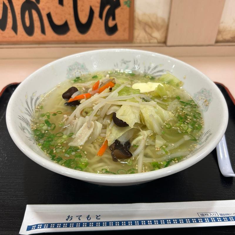 塩バター野菜ラーメン(東北自動車道安達太良サービスエリア上り線 )