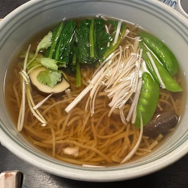 天ぷらそば(松翁)