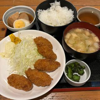 カキフライ定食(ちょっぷく)