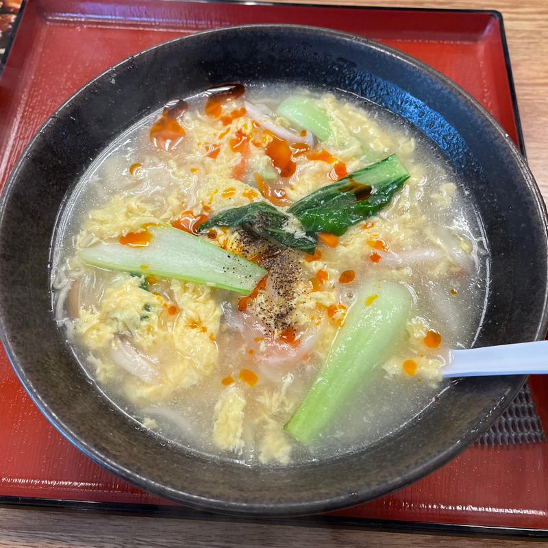 酸辣湯麺(８番らーめん 入江店)