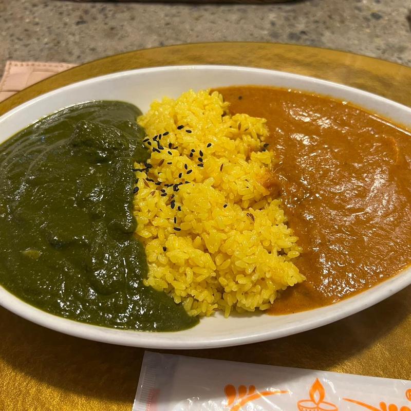 ダブルカレーライス(アールティー 三宮店)