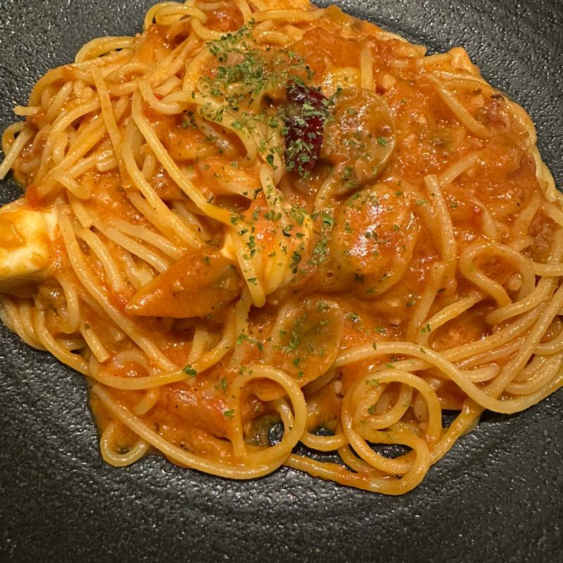 チーズたっぷりクリームパスタ(グルービー  日立店)