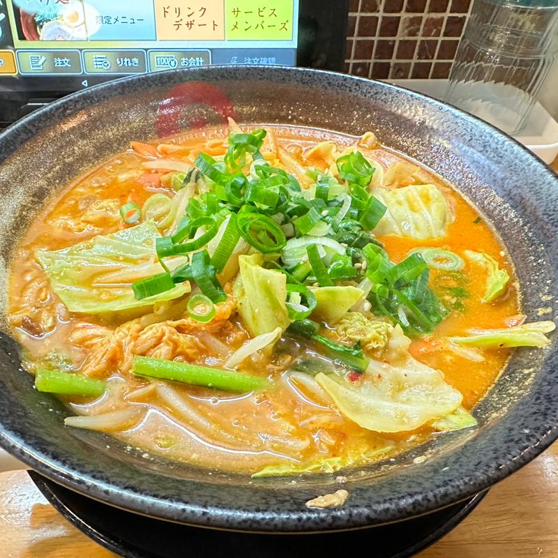 豚キムチ納豆味噌らーめん(満天家 インターパーク店 )