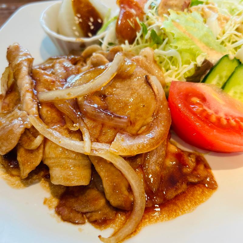 豚の生姜焼き(VIDYA CAFE 梅田店（ヴィディヤ カフェ）)