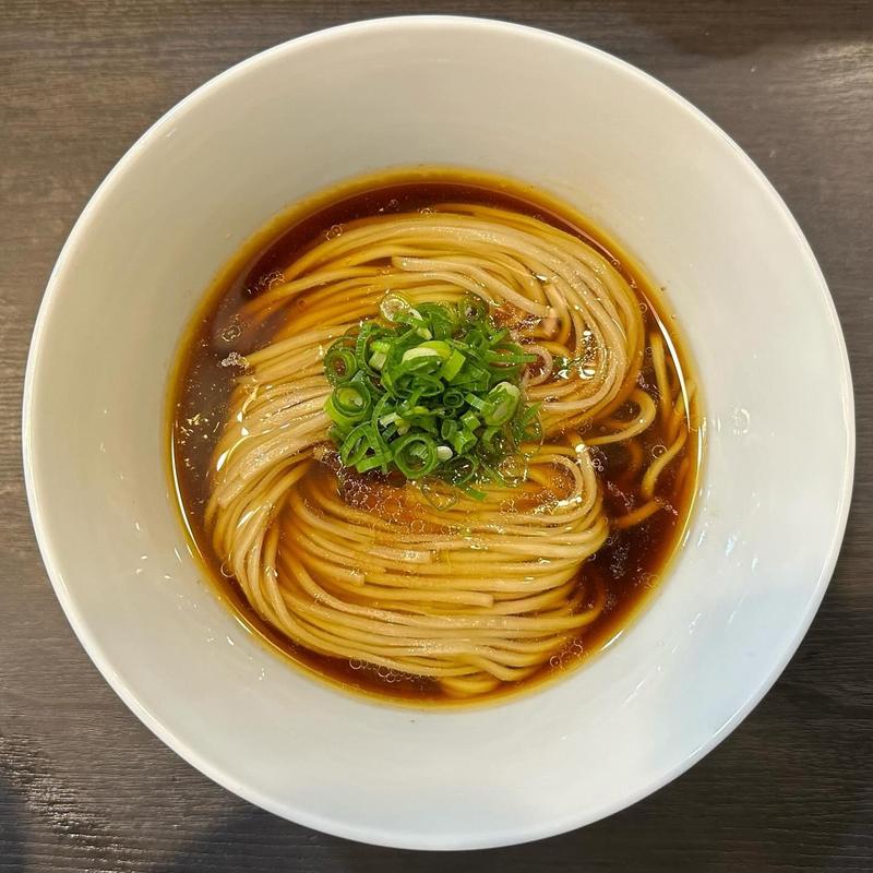 大和肉鶏の親鶏と新麦の鶏そば(塩)(麺や福はら)