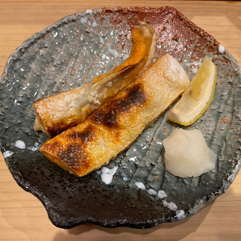 サーモンハラス焼き(鮨屋とんぼ 栄店)