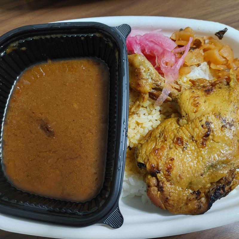 炭火焼きほろほろチキンカレー 並(すき家 ニッケコルトンプラザ店)