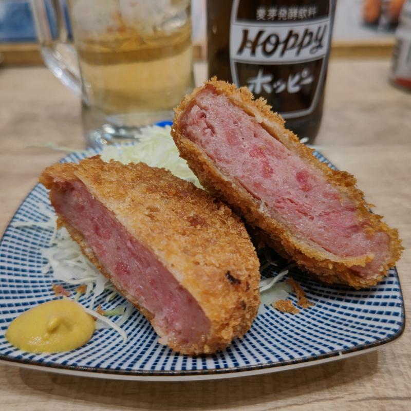 ハムカツ(ホームベース 伊勢佐木町)