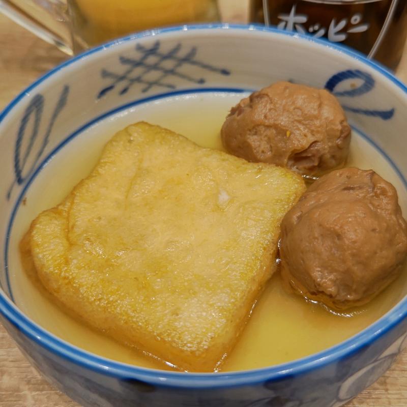 巾着餅・イカ団子(ホームベース 伊勢佐木町)