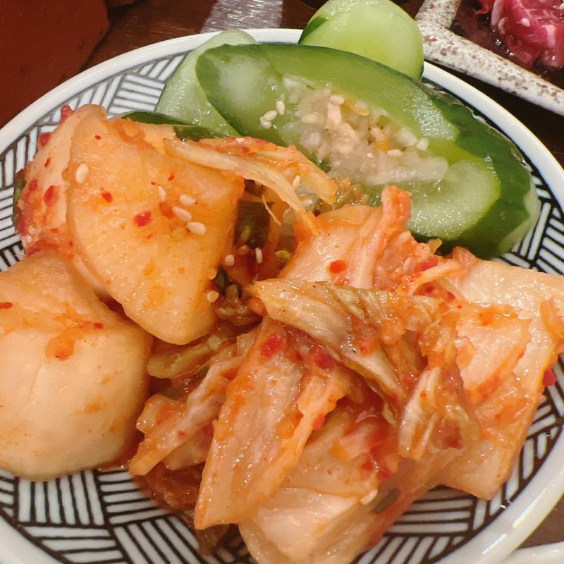 キムチ盛り合わせ(七厘いちわ豪徳寺店)