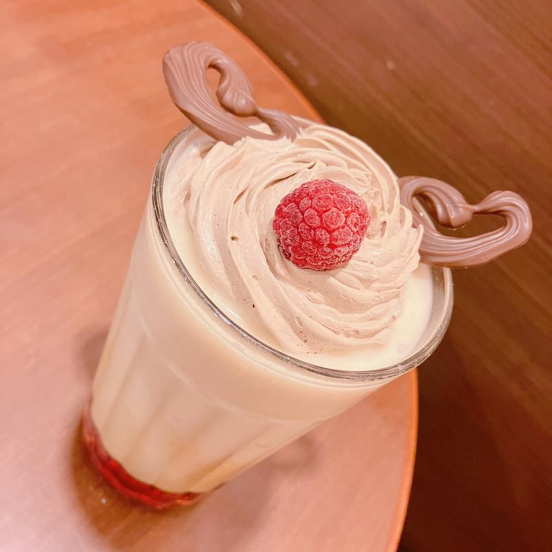 真っ赤なお鼻のトナカイメープルスムージー(サンマルクカフェ 西武新宿ぺぺ店)