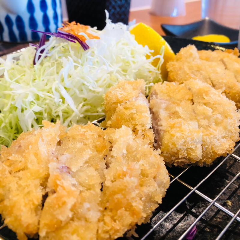 ヒレカツ_ヒレカツ定食(とんかつ 濱川)