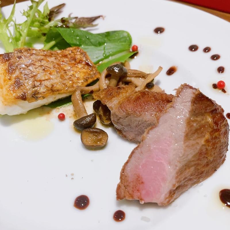 メインディッシュ（スペシャルランチコース）(il SPAZIO)