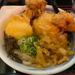 温かけうどん(うどん酒場仏迦袈（ぶっかけ）中目黒店)