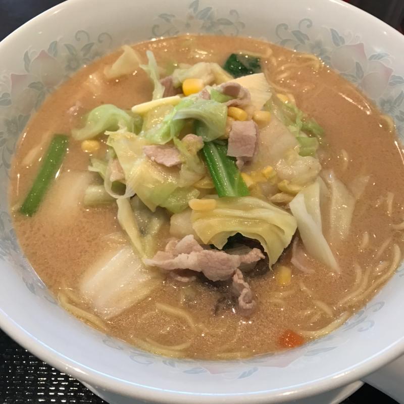 味噌ラーメン(中国料理はくぶん)