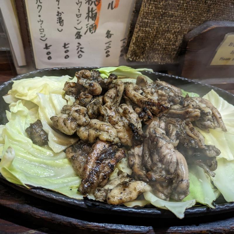 鶏の炭火焼き(孝基亭 )