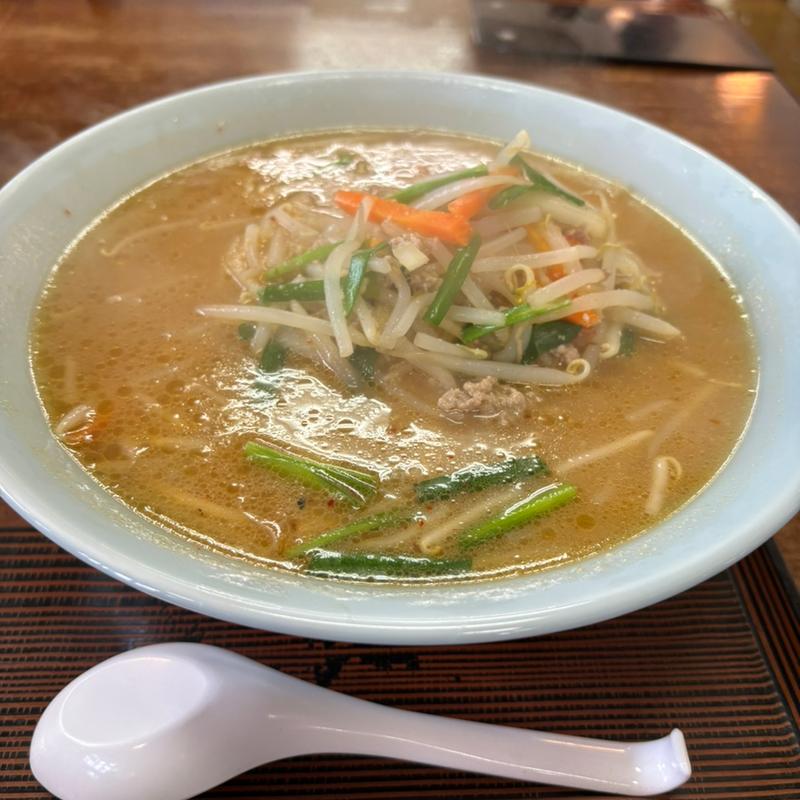 味噌ラーメン(大山ドライブイン)