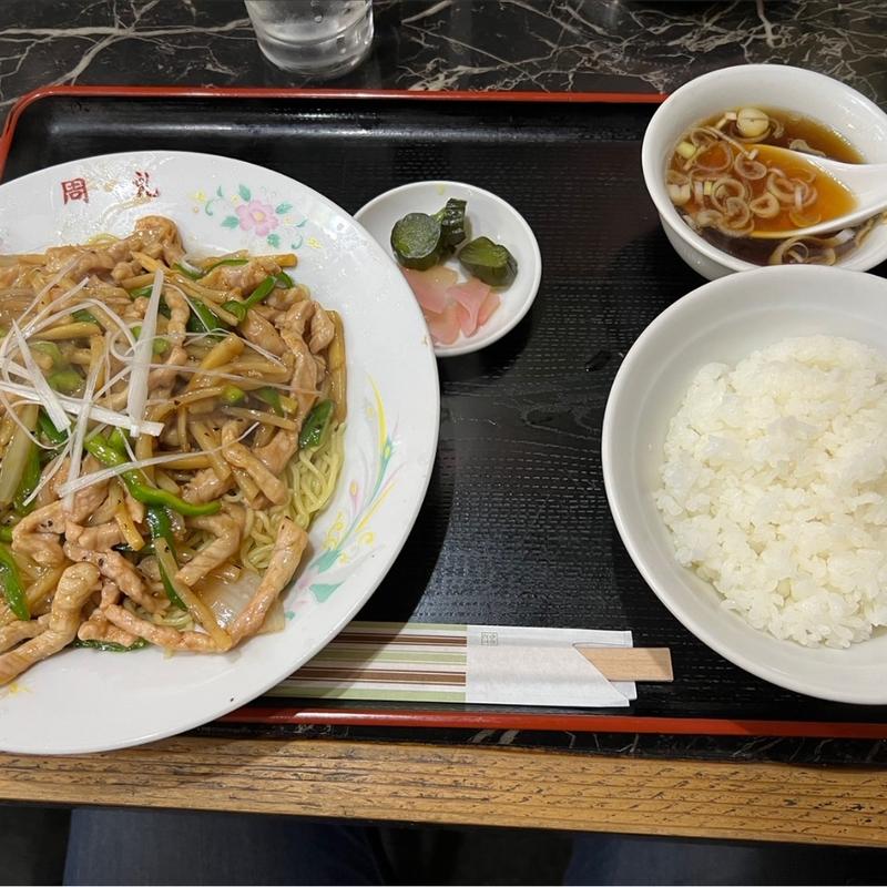 汁なしルースーメン　半ライス(周礼)