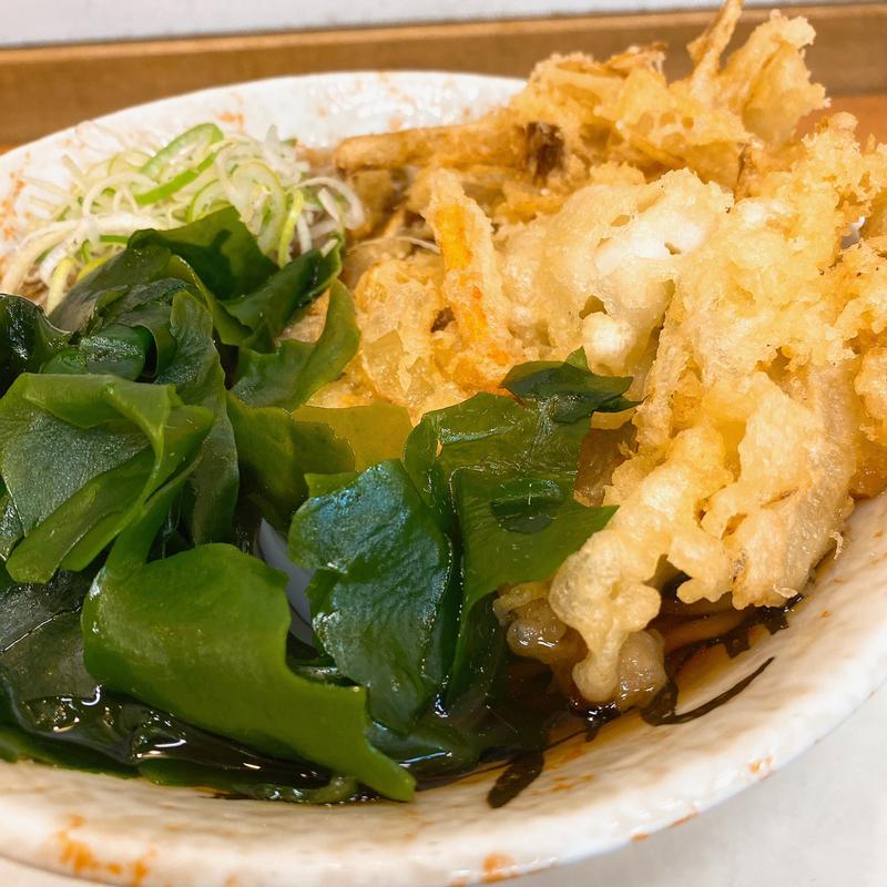 かき揚げそば(だるまそば 西新宿支店 )