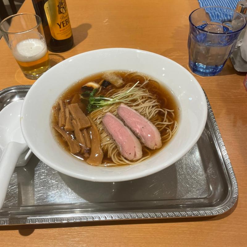 鴨南醤油ラーメン(中華そば 瀧壺 藤沢店)