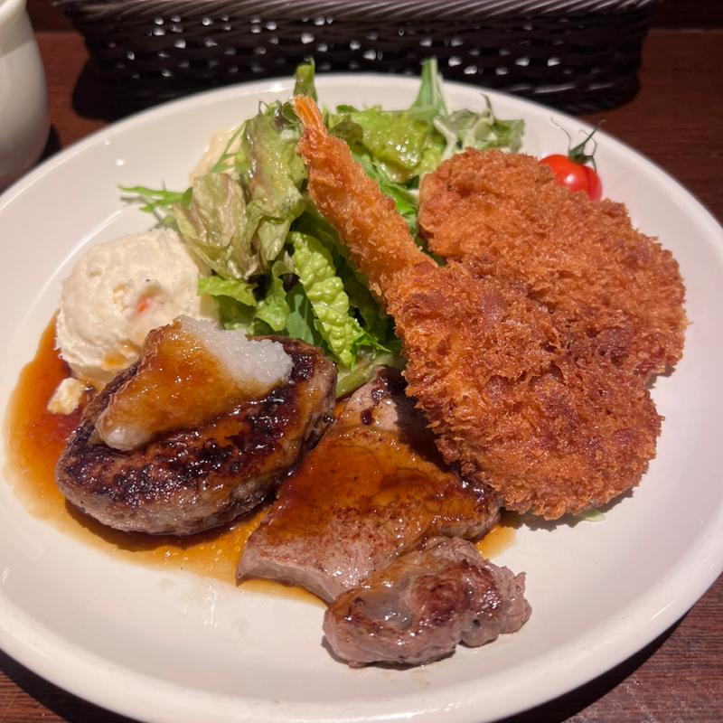 大山スペシャルランチ(肉の大山 上野店)