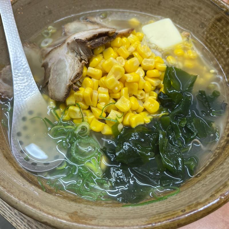 塩バターコーンラーメン(ほんばサッポロラーメン西田辺店)