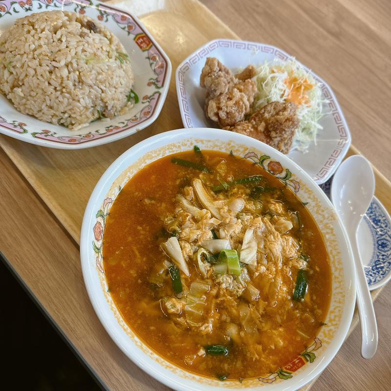 スペシャルランチ(餃子の王将 亀の甲店)