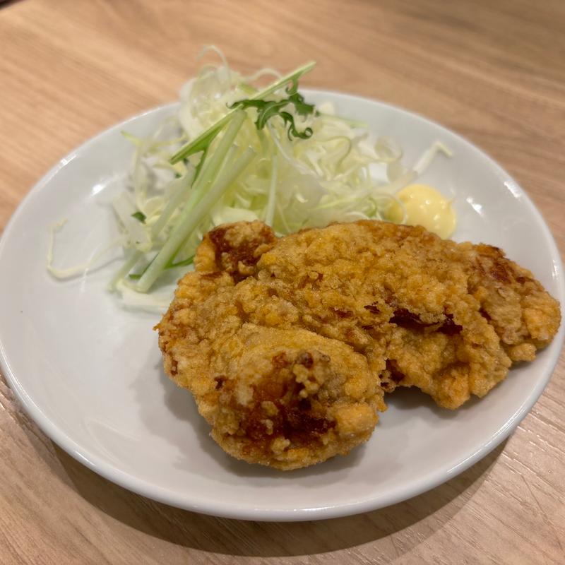 から揚げセット（1個）小ライスなし(埼玉タンメン 山田太郎 越谷谷中町店)
