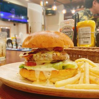 バニラチーズベーコンバーガー(HINANO Resort Burger&Bar)