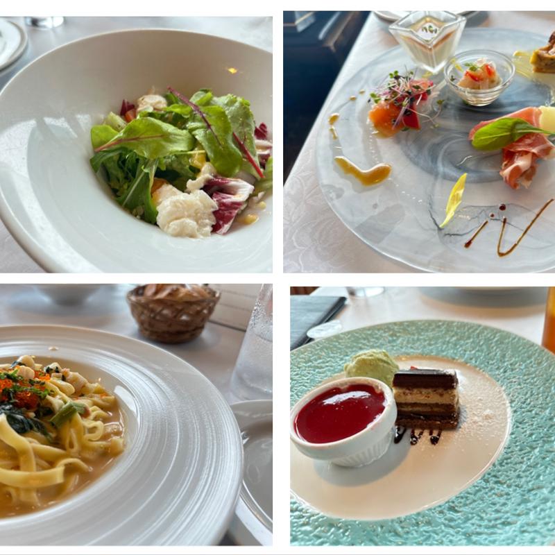 5品コース(パパミラノ 阪急グランドビル店)