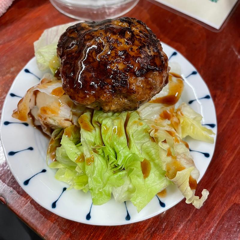 黒豚ハンバーグ(西口やきとん やや東口店 浅草橋)