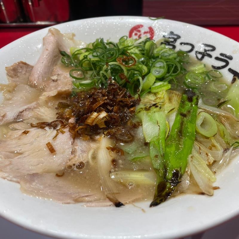 ねぎ三昧ラーメン+餃子(宮っ子ラーメン 伊丹店)