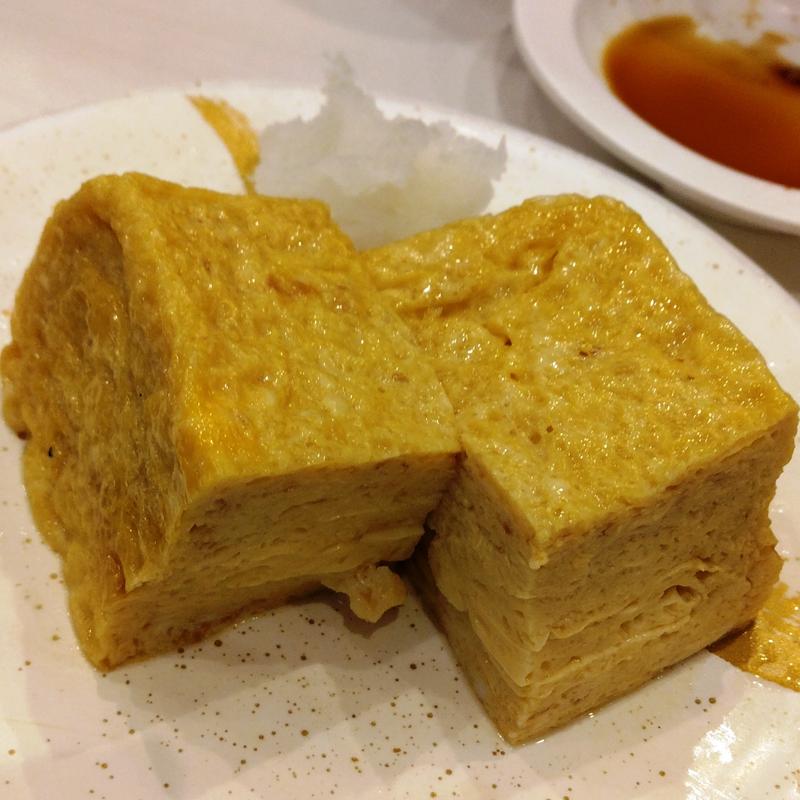 厚焼き玉子(回転寿司たいせい 府中本店)