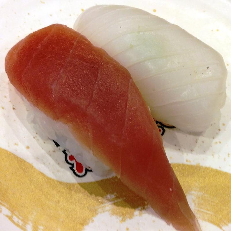 紅白セット(回転寿司たいせい 府中本店)