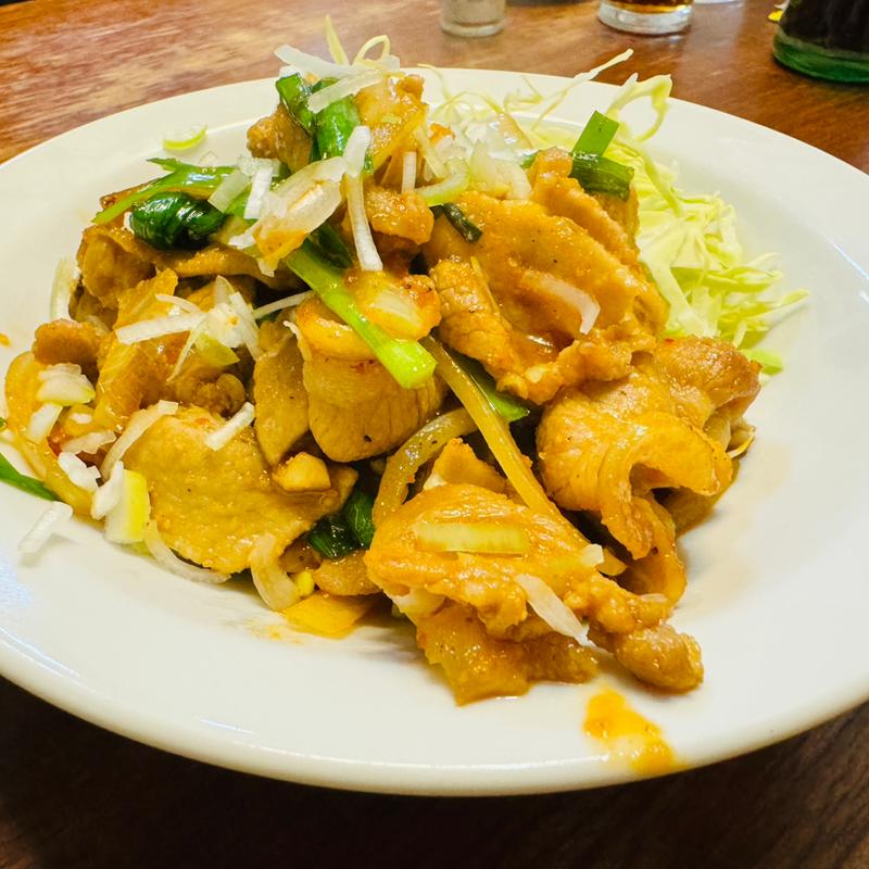 スタミナ豚肉炒め(ラーメン勝ちゃん)