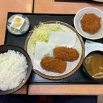 カニコロ定食(とんかつ かつ圀屋)