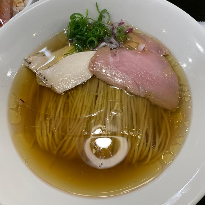 白醤油だしそば(だるま製麺所)
