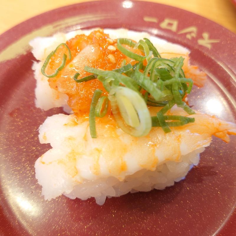 えびユッケ(スシロー 葛飾奥戸店 )