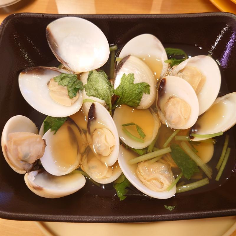 はまぐりの出汁蒸し(スシロー 葛飾奥戸店 )